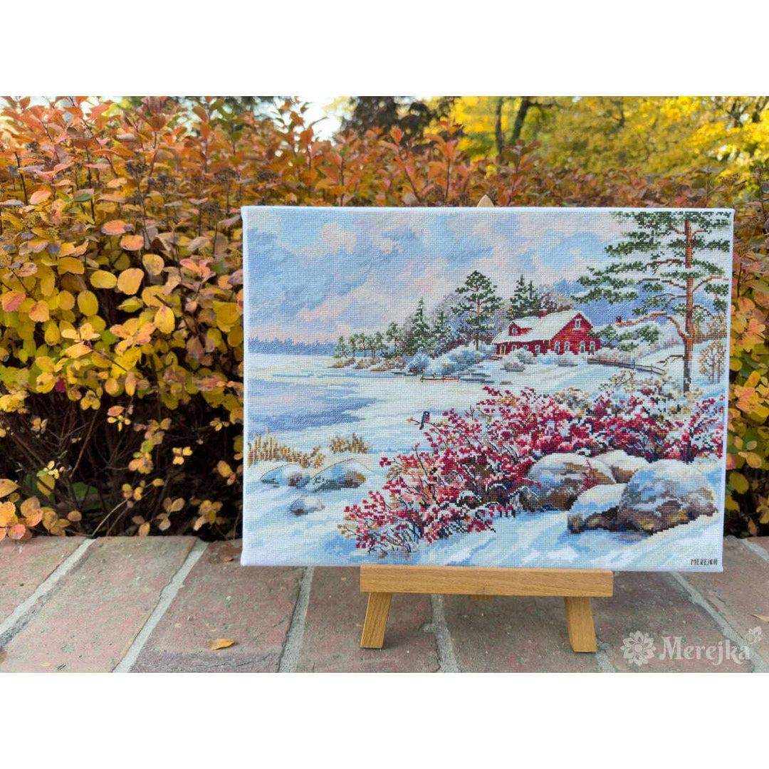 The Lake House K-261 Counted Cross-Stitch Kit