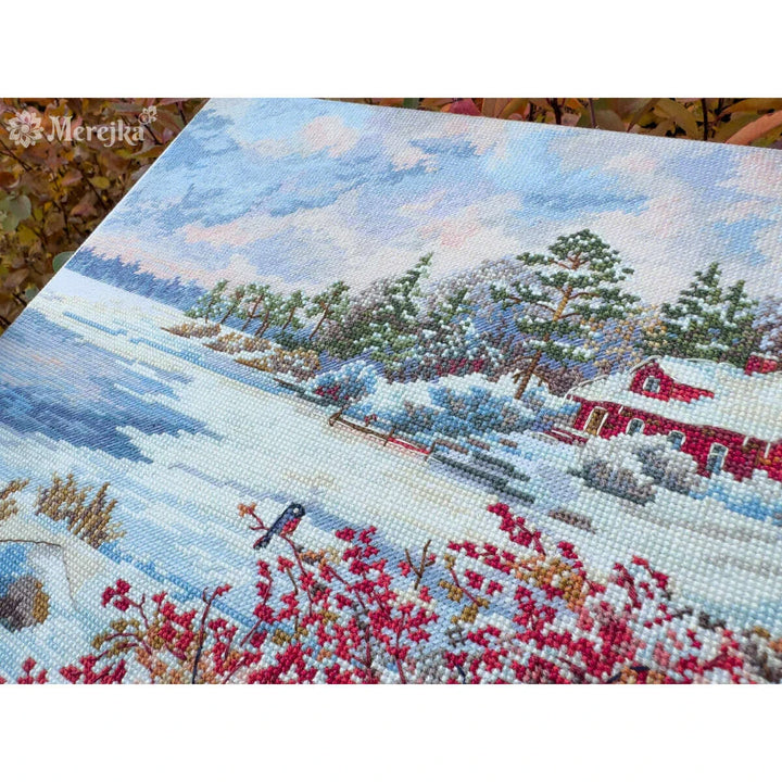 The Lake House K-261 Counted Cross-Stitch Kit