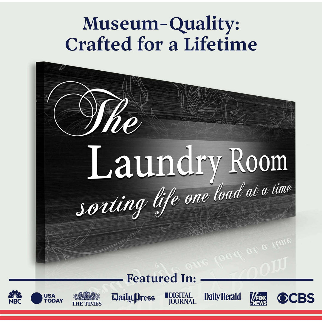 The Laundry Room Sign II