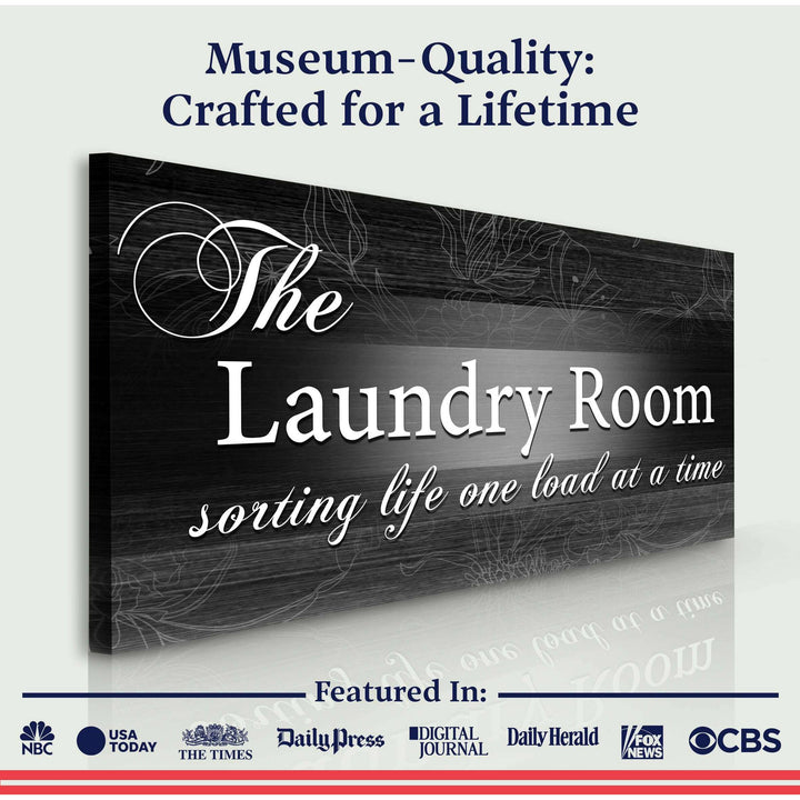 The Laundry Room Sign II
