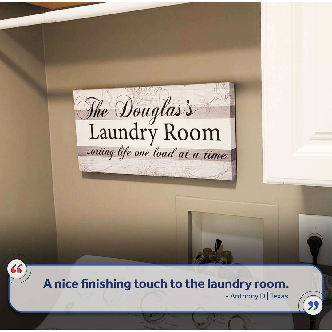 The Laundry Room Sign