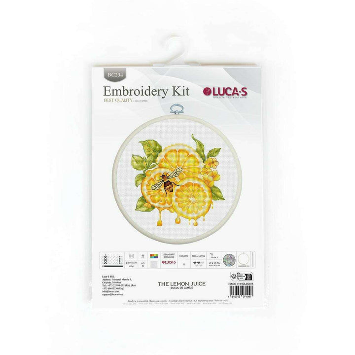 The Lemon Juice BC234L Counted Cross-Stitch Kit
