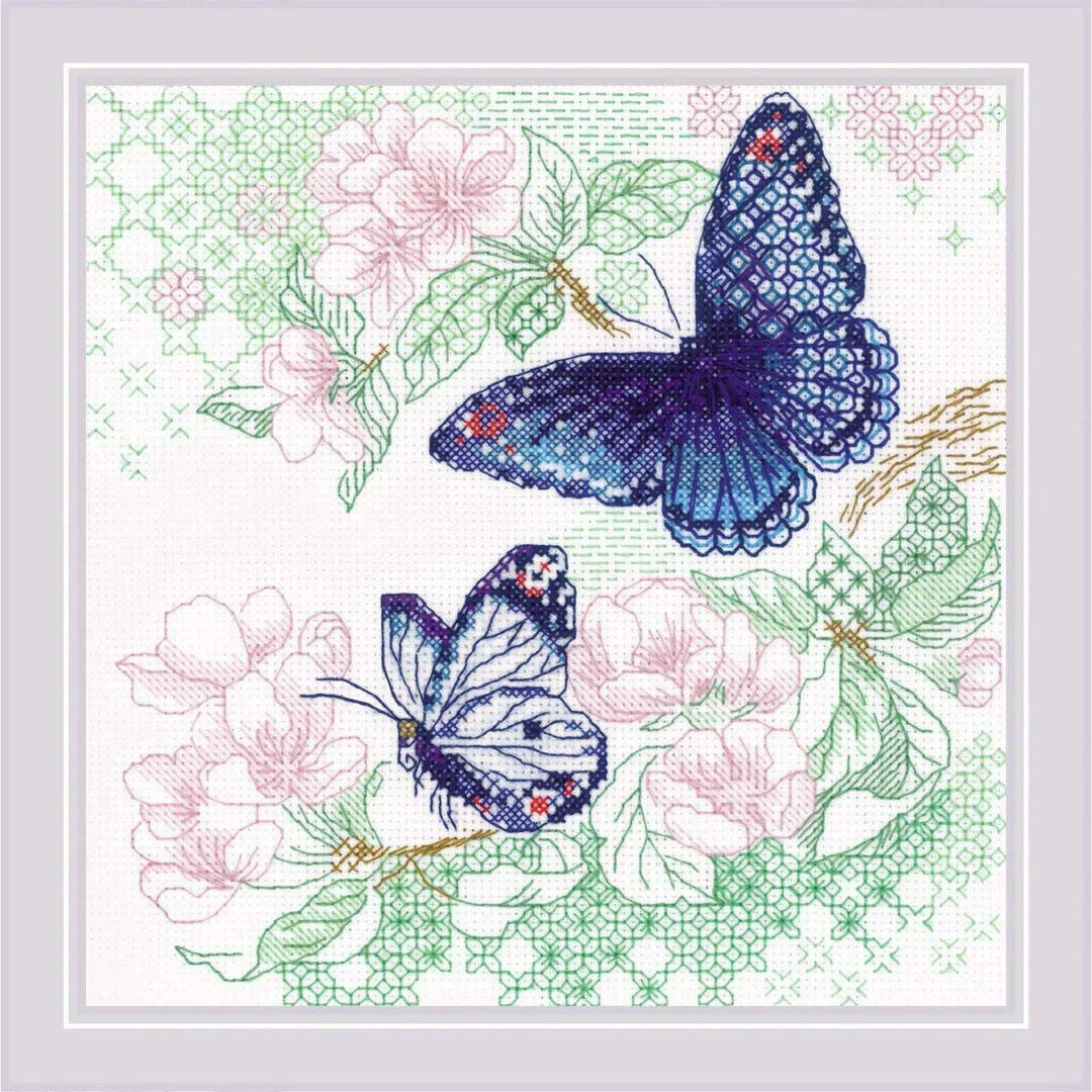 The Lightness of Spring R1946 Counted Cross Stitch Kit