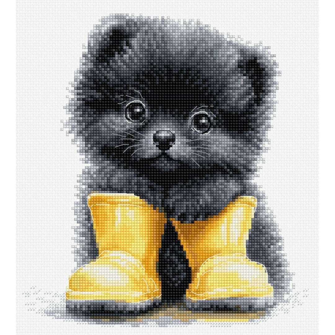 The Little Adventurer B1420L Counted Cross-Stitch Kit