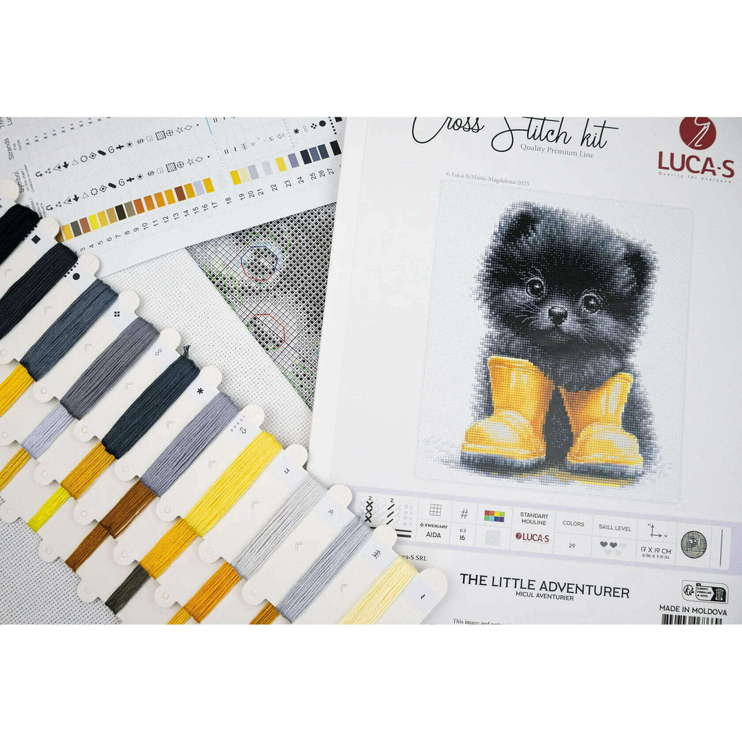 The Little Adventurer B1420L Counted Cross-Stitch Kit