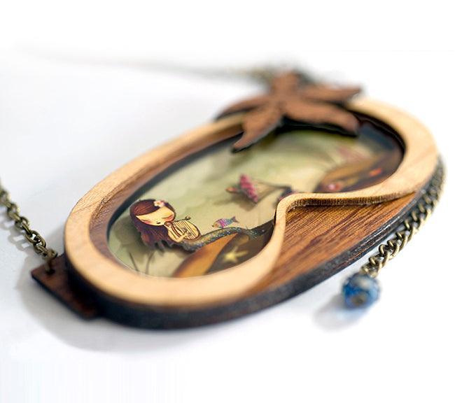 The Little Mermaid Necklace by Laliblue - Quirks!