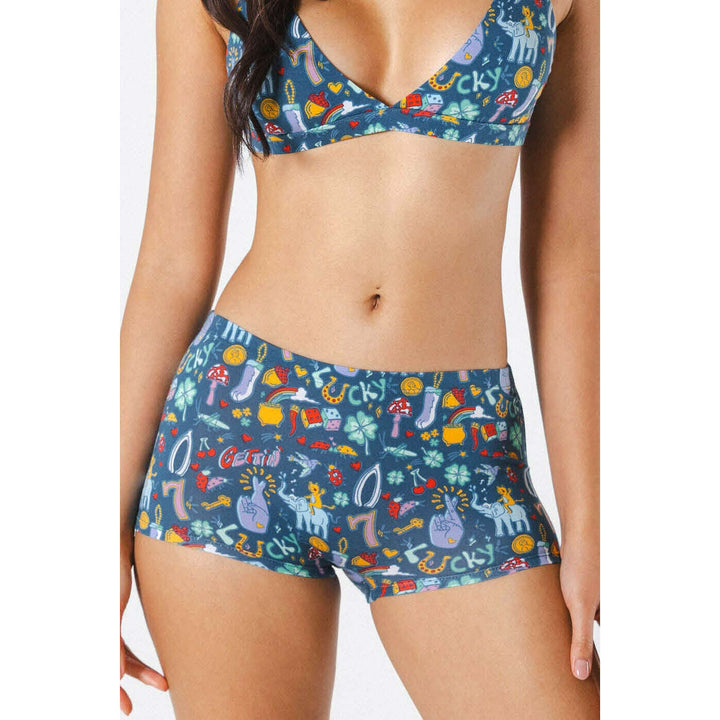 The Lucky Duck | Lucky Symbols Modal Boyshort Underwear