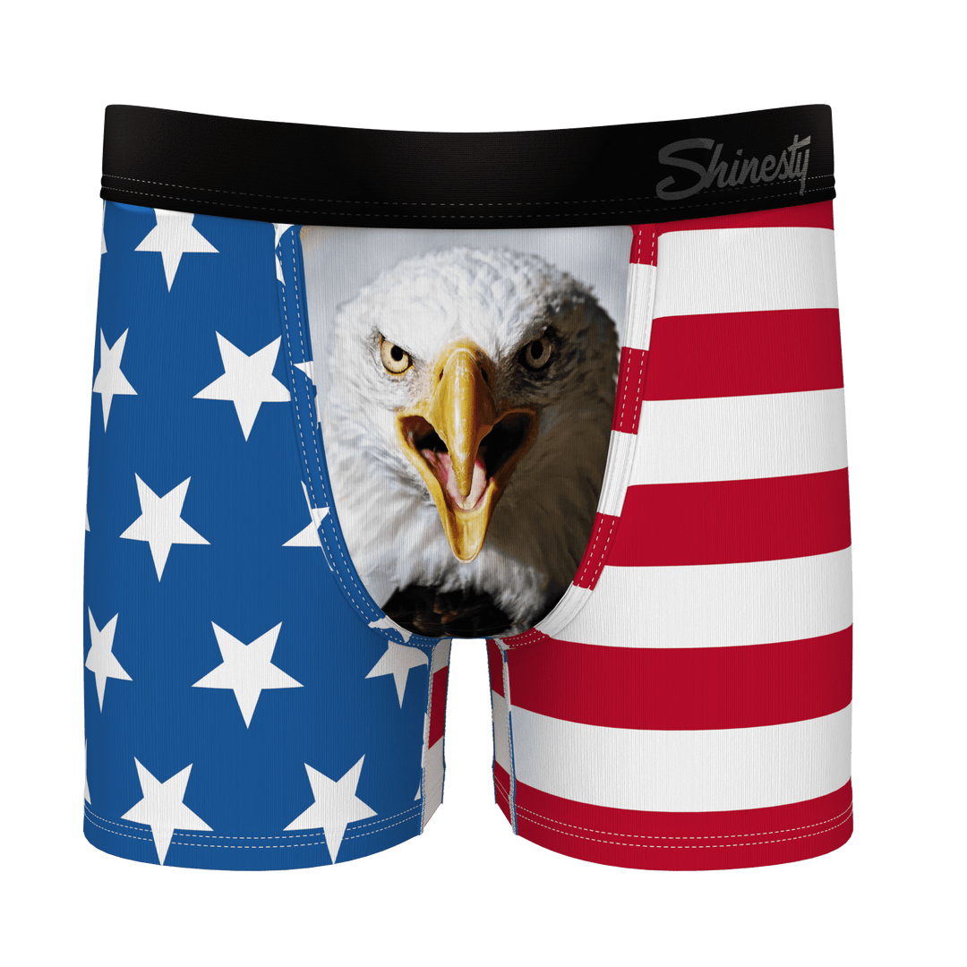 The Mascot | American Flag Boy's Boxer Briefs