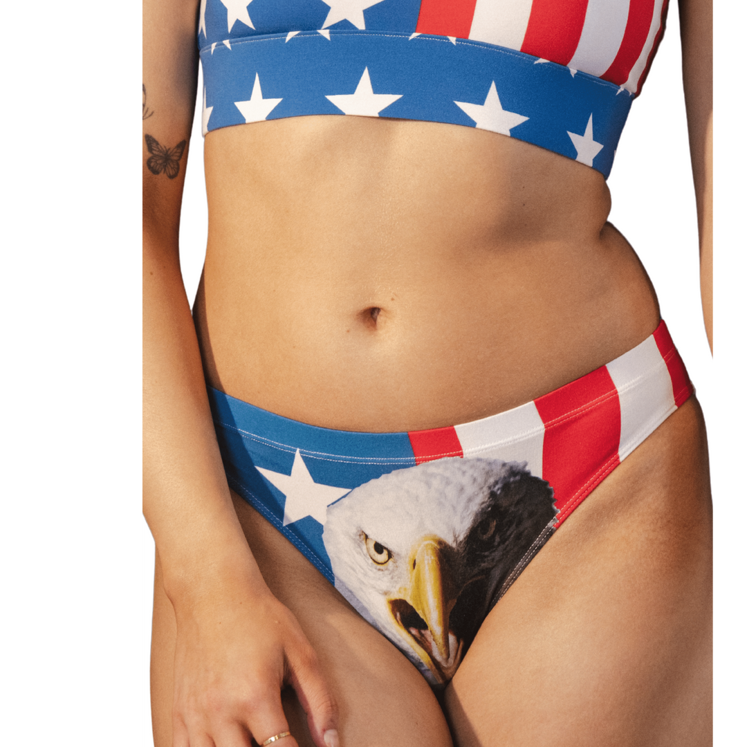 The Mascot | American Flag Modal Bikini Underwear