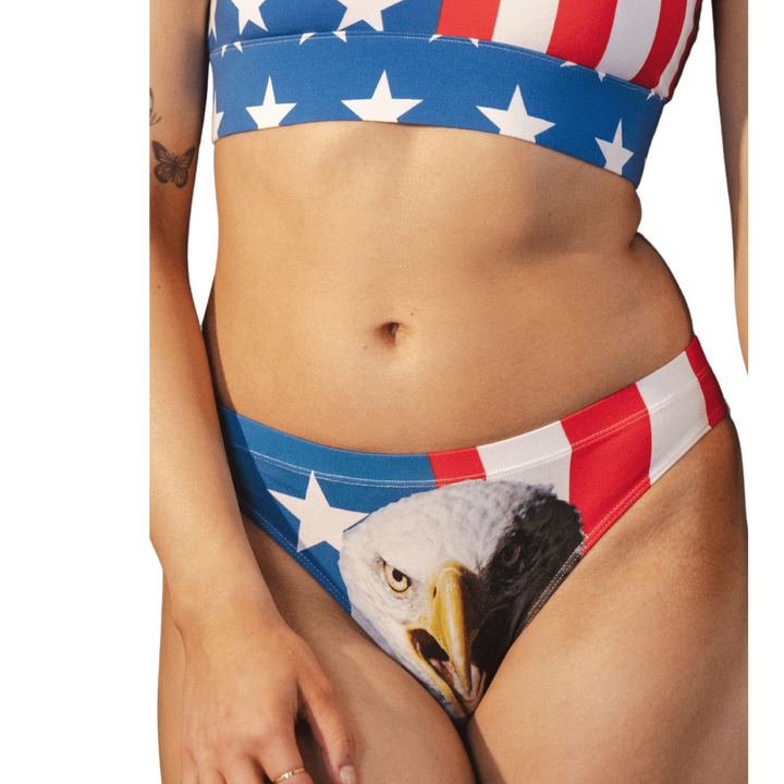 The Mascot | American Flag Modal Bikini Underwear