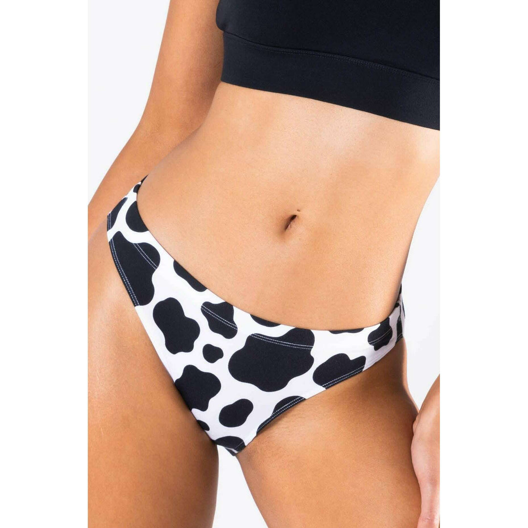 The Milk Me | Cow Print Modal Bikini Underwear