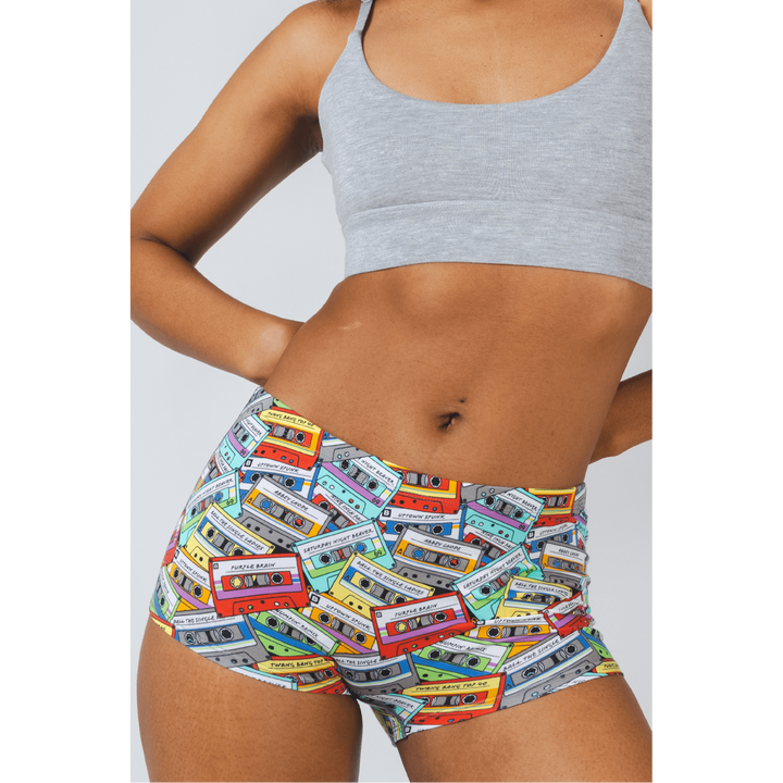 The Mixtape | Cassette Tapes Modal Boyshort Underwear