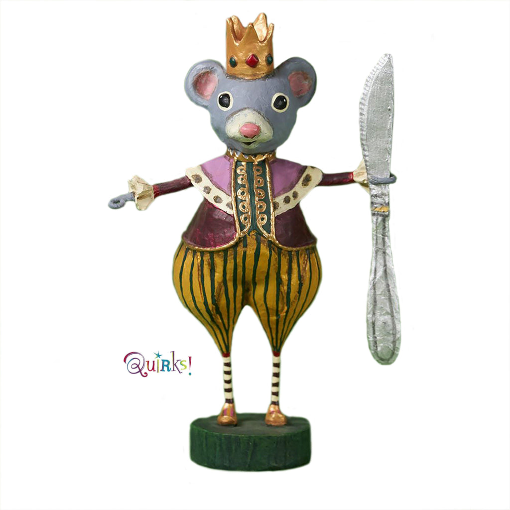 The Mouse King Nutcracker Figurine by Lori Mitchell - Quirks!