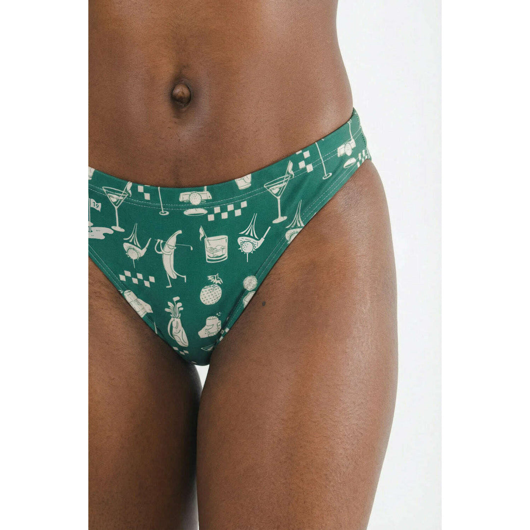 The Mulligan | Green Golf Modal Bikini Underwear