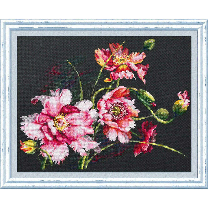 The Mystery of Poppies 210-192 Counted Cross-Stitch Kit