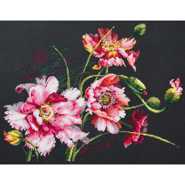 The Mystery of Poppies 210-192 Counted Cross-Stitch Kit