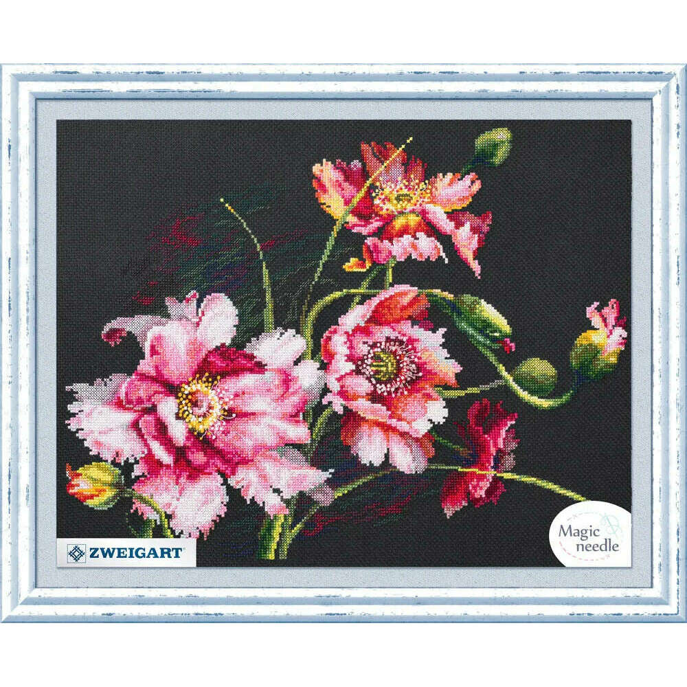 The Mystery of Poppies 210-192 Counted Cross-Stitch Kit