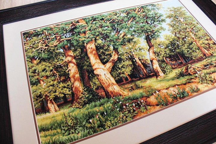 The Oak Grove B476L Counted Cross-Stitch Kit