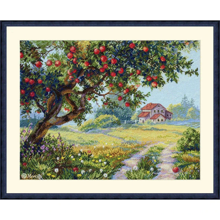 The Old Apple Tree K-255 Counted Cross-Stitch Kit