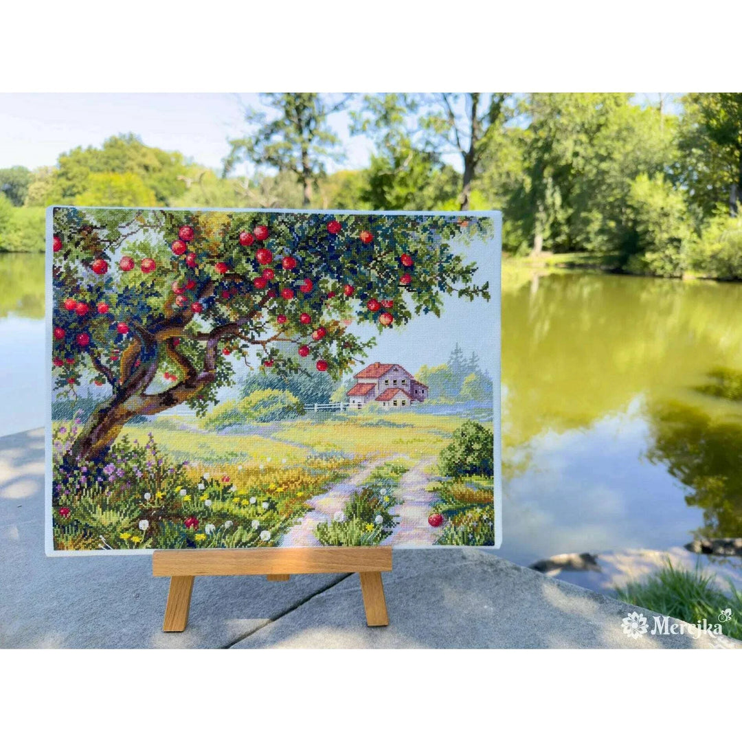 The Old Apple Tree K-255 Counted Cross-Stitch Kit