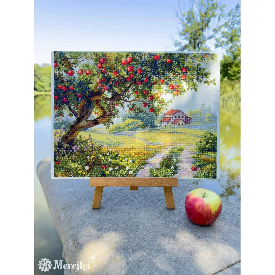 The Old Apple Tree K-255 Counted Cross-Stitch Kit