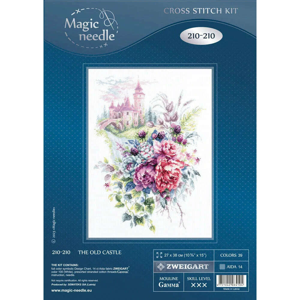 The Old Castle 210-210 Counted Cross-Stitch Kit