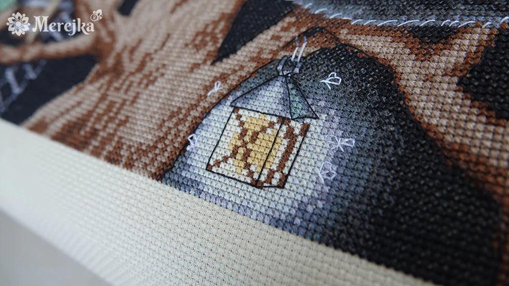 The Old Melody K-112 Counted Cross-Stitch Kit