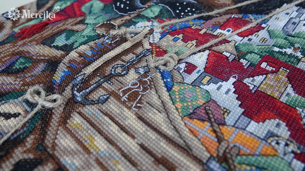 The Old Melody K-112 Counted Cross-Stitch Kit