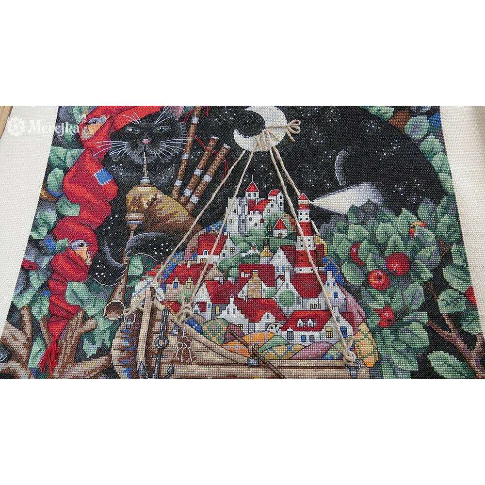 The Old Melody K-112 Counted Cross-Stitch Kit