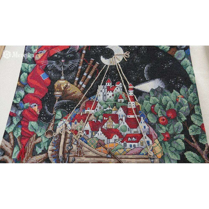 The Old Melody K-112 Counted Cross-Stitch Kit