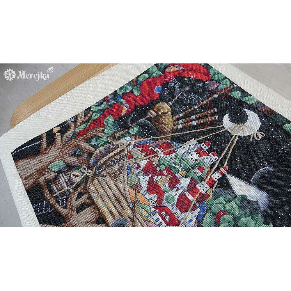 The Old Melody K-112 Counted Cross-Stitch Kit