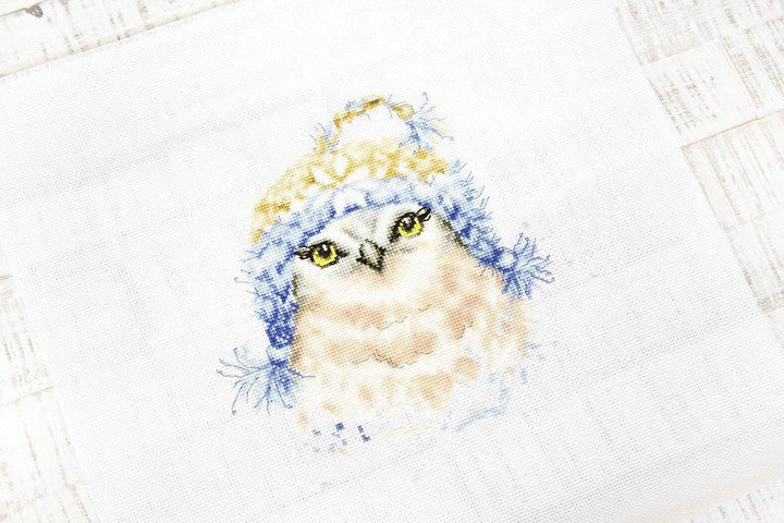 The Owl B2306L Counted Cross-Stitch Kit