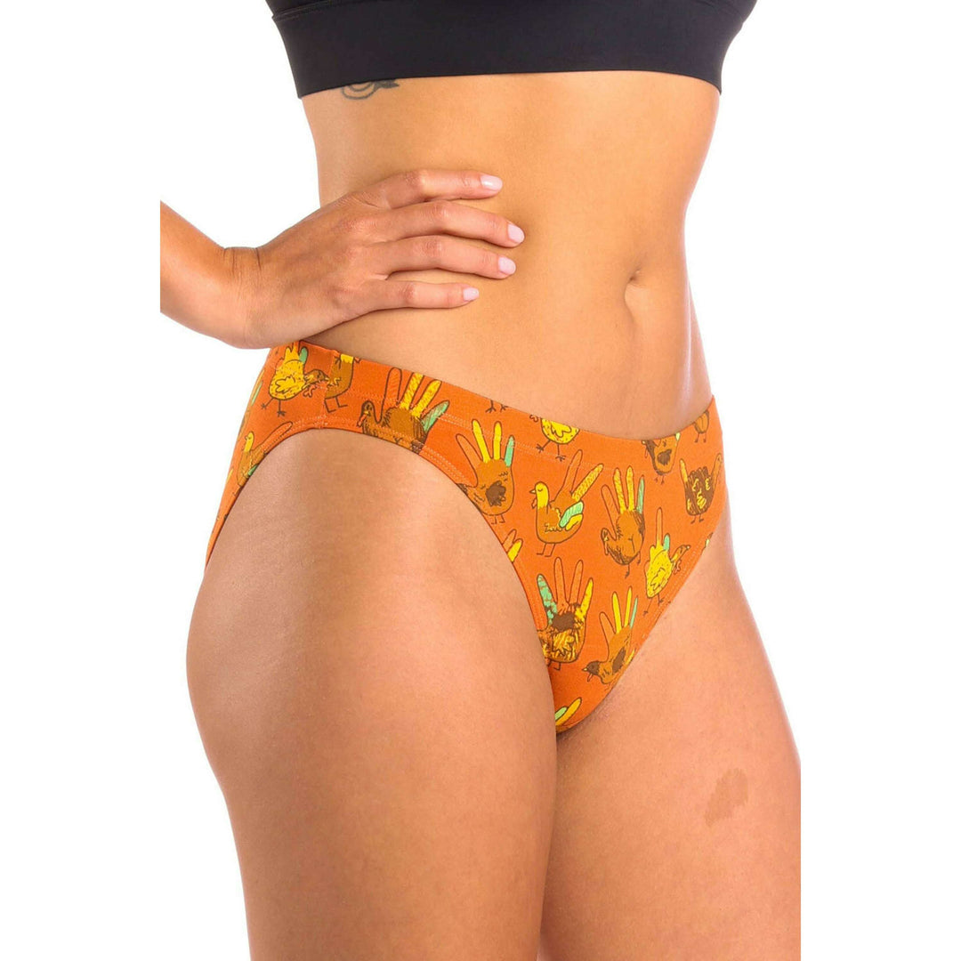 The Party Fowl | Thanksgiving Turkey Modal Bikini Underwear