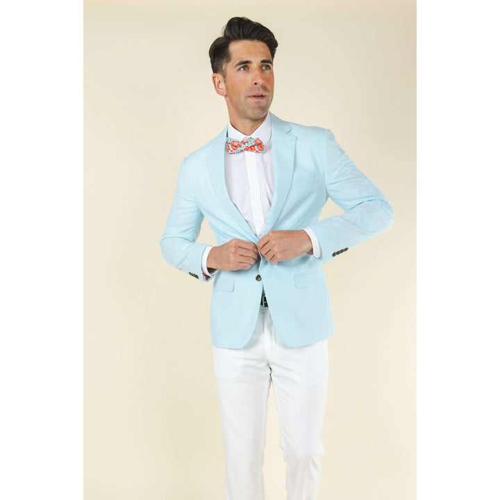 The Party Paddock | Derby Roses Seersucker Suit