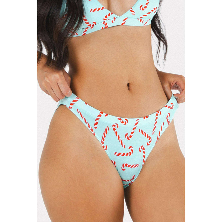 The Peppermint Pimp Canes | Candy Cane Modal Bikini Underwear