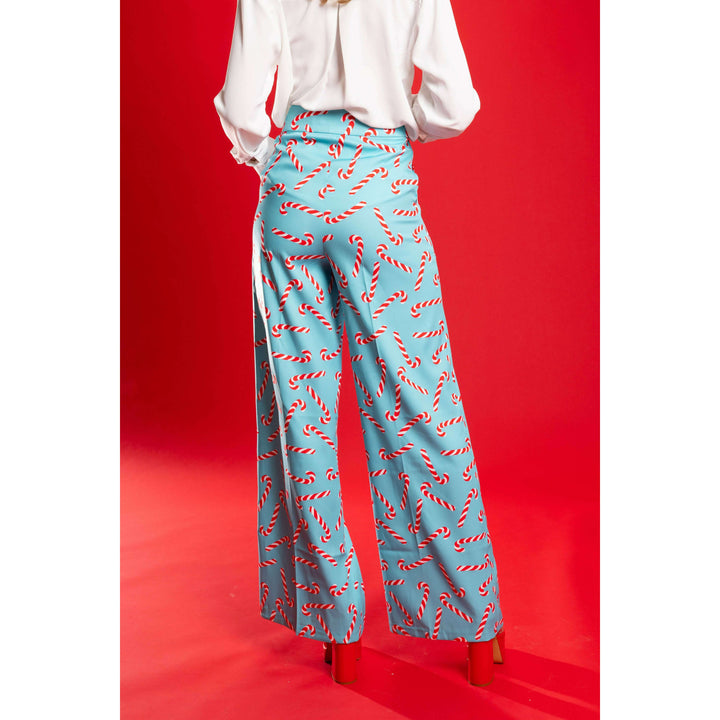 The Peppermint Pimp Canes | Candy Cane Women's Suit Pants