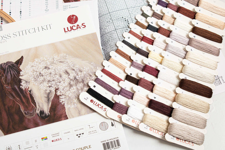 The perfect couple BU5010L Counted Cross-Stitch Kit