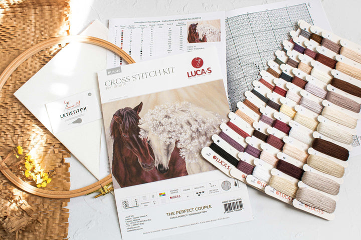 The perfect couple BU5010L Counted Cross-Stitch Kit