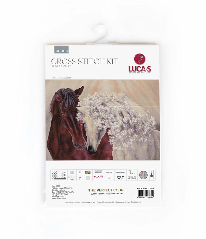 The perfect couple BU5010L Counted Cross-Stitch Kit