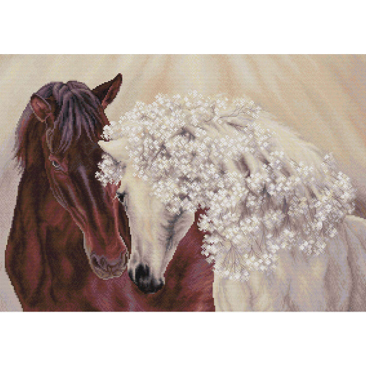 The perfect couple BU5010L Counted Cross-Stitch Kit