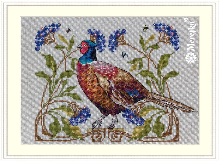 The Pheasant K-149A Counted Cross-Stitch Kit