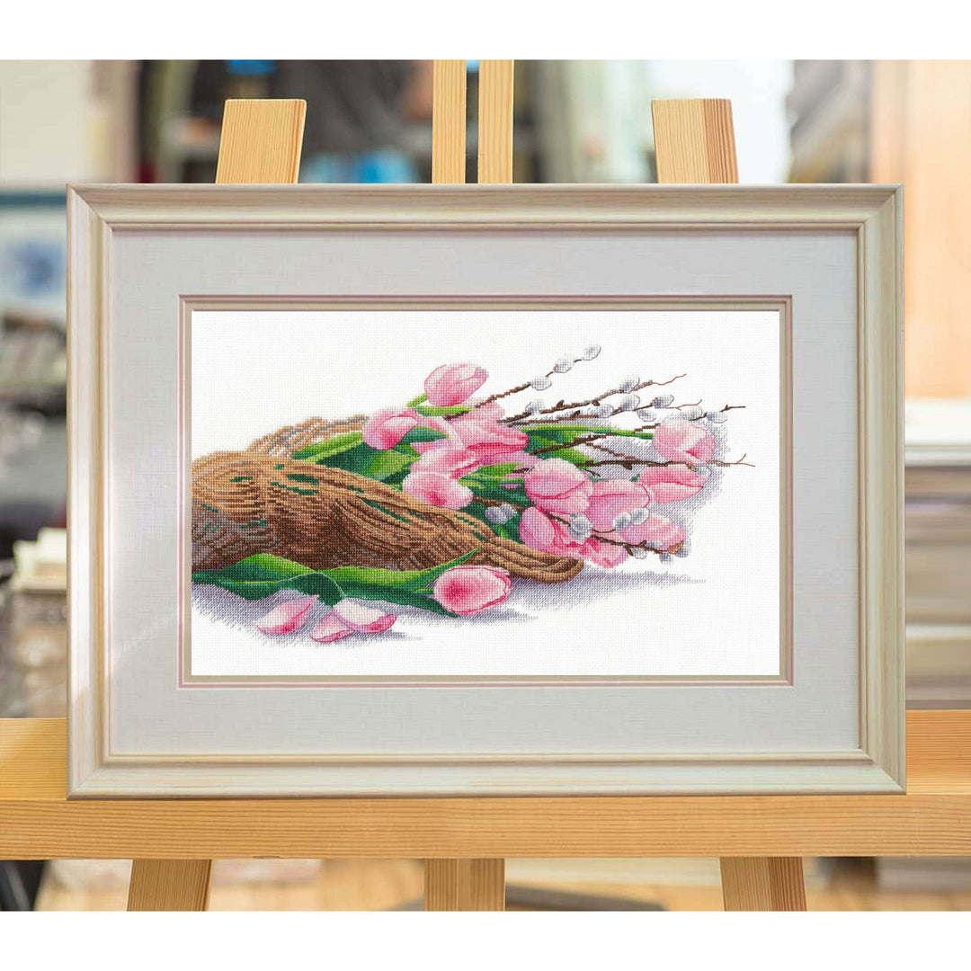 The Philosophy of Spring 1409 Counted Cross Stitch Kit