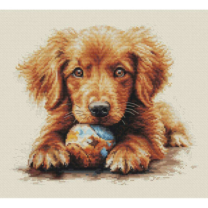 The Play Time BU5037L Counted Cross-Stitch Kit