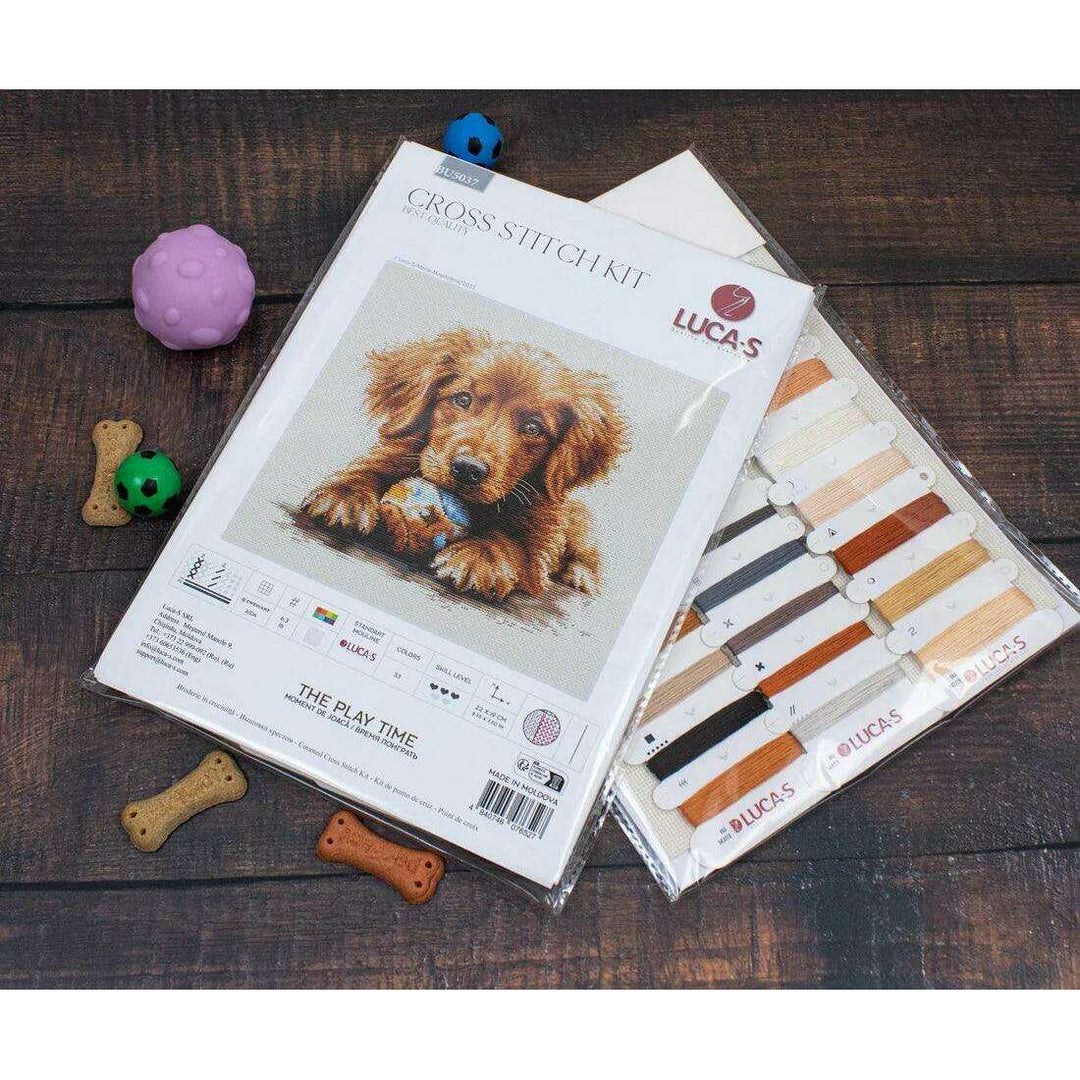 The Play Time BU5037L Counted Cross-Stitch Kit