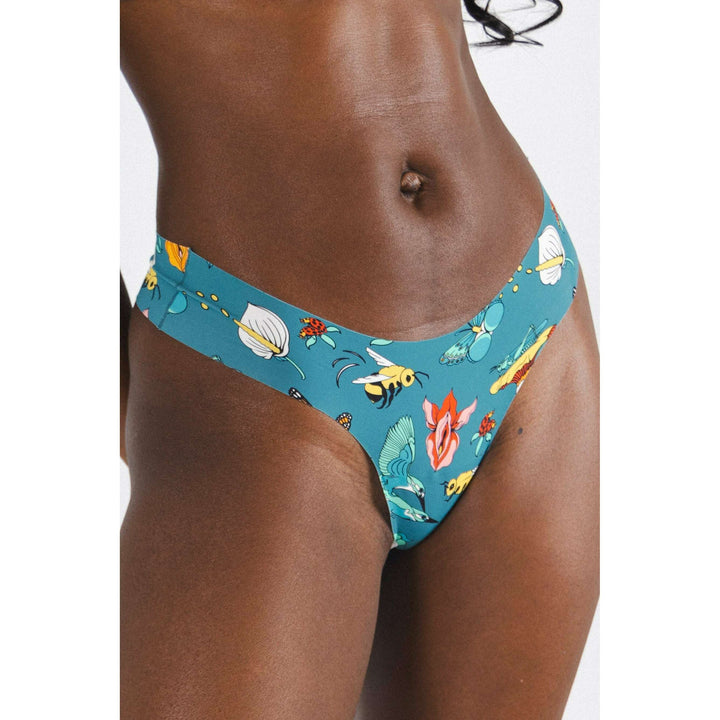 The Pollination Station | Birds and Bees Seamless Thong