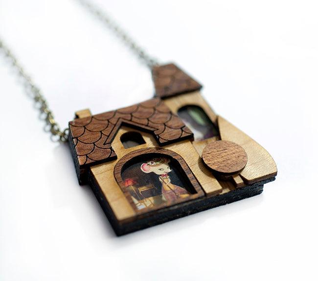 The Presumed Little Mouse Necklace by Laliblue - Quirks!