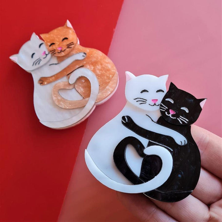 The Purrfect Match Brooch by Cherryloco Jewellery 3