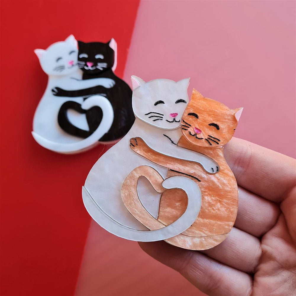 The Purrfect Match Brooch by Cherryloco Jewellery 4