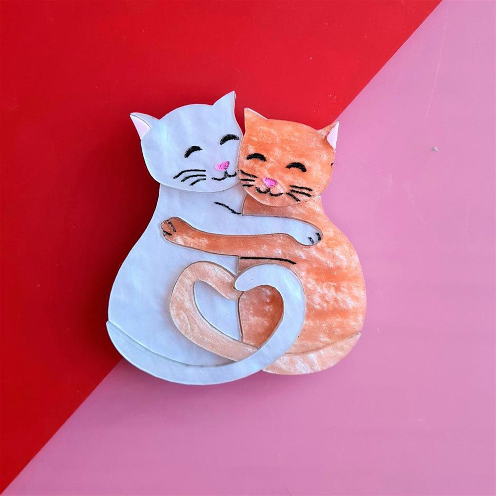 The Purrfect Match Brooch by Cherryloco Jewellery 5