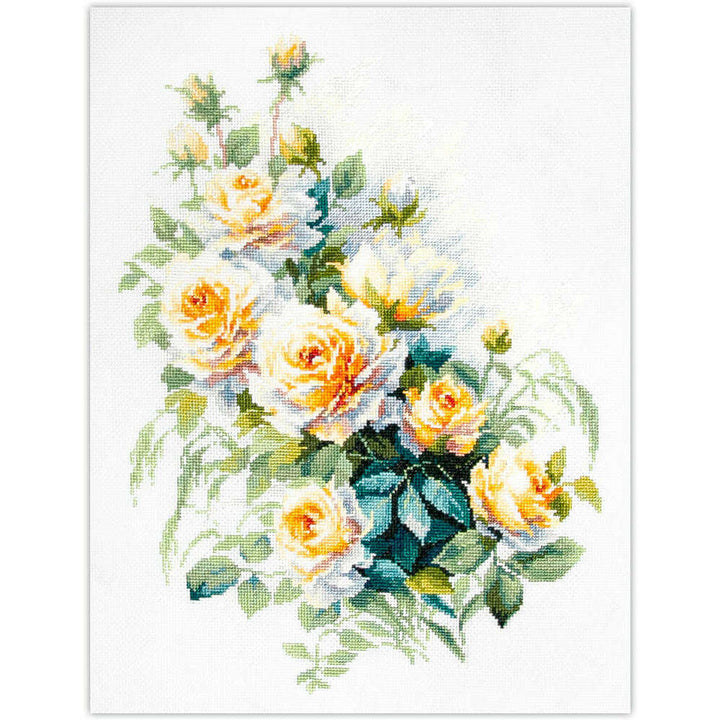 The Queen of Flowers 70-08 Counted Cross-Stitch Kit